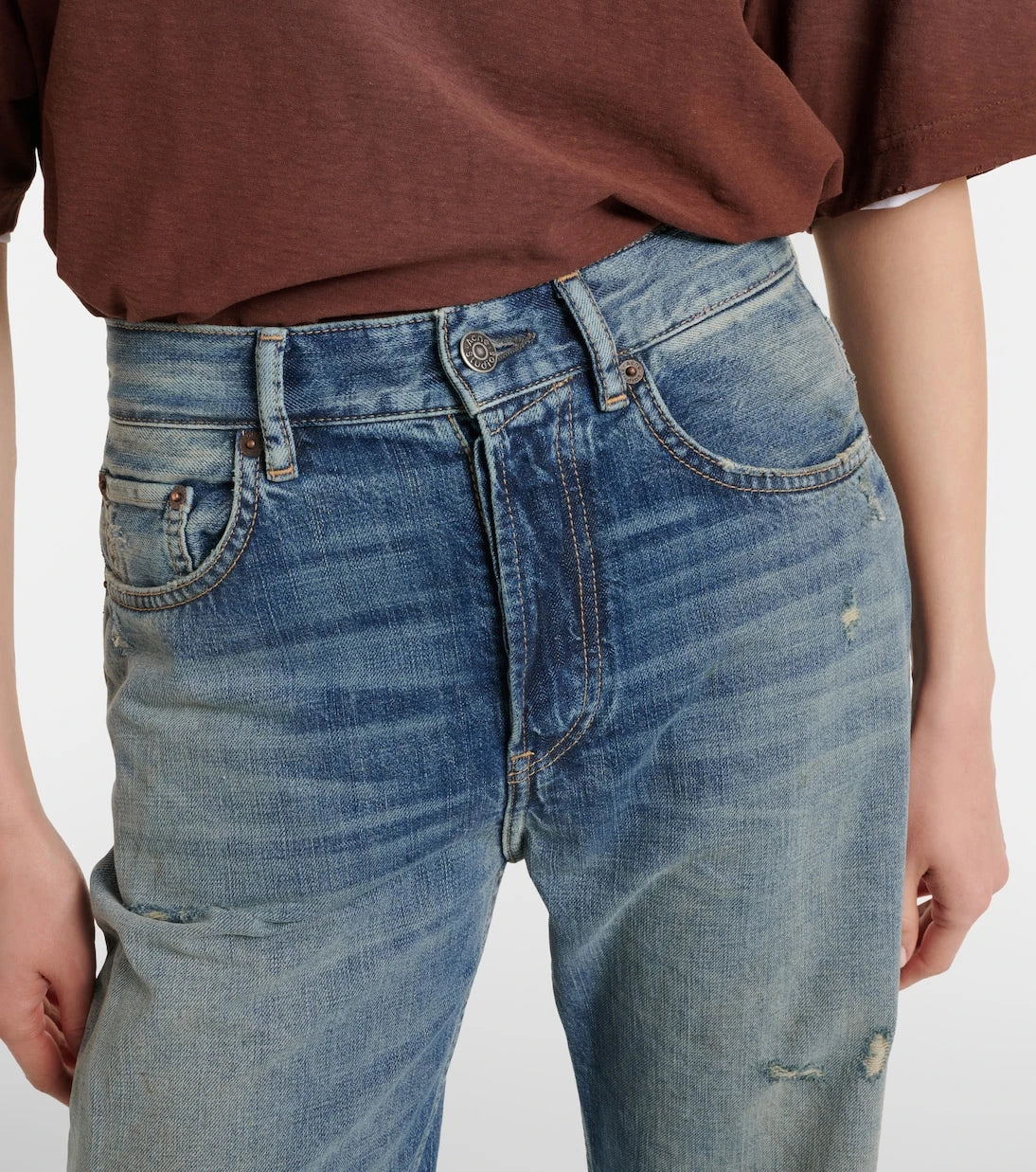 Acne Studios - 2021F wide-leg jeans