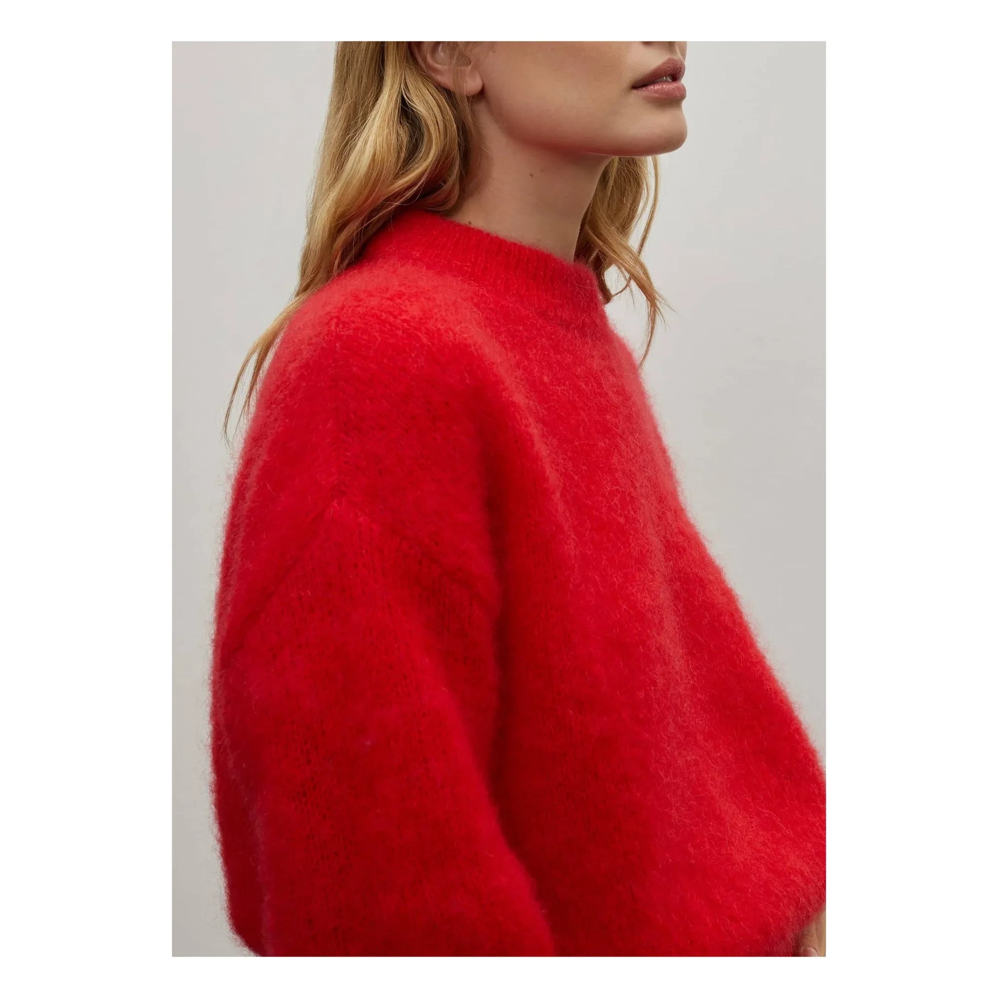 Surprise Paris - Jane Super Kid Mohair sweater | Red