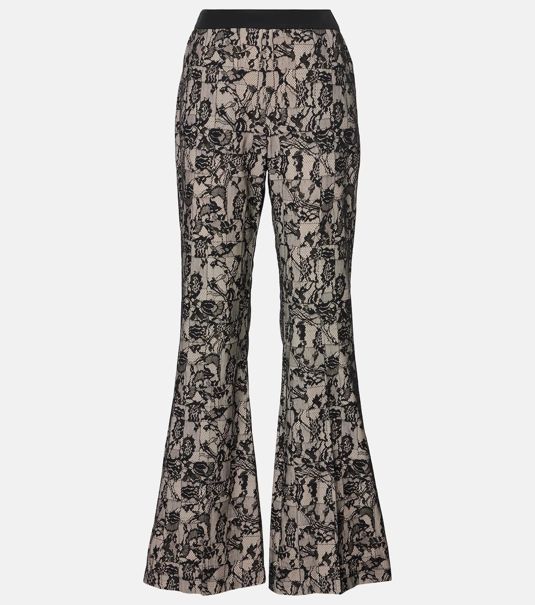 Joseph - Tokyo patchwork lace flared pants