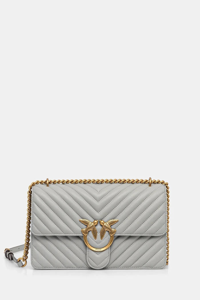 Pinko kadın deri crossbody çanta