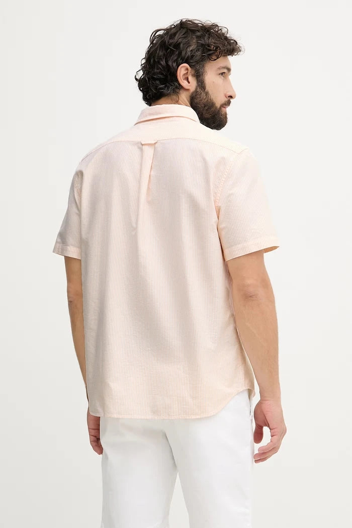 Lacoste Риза тип Оксфорд мъжка от памук
