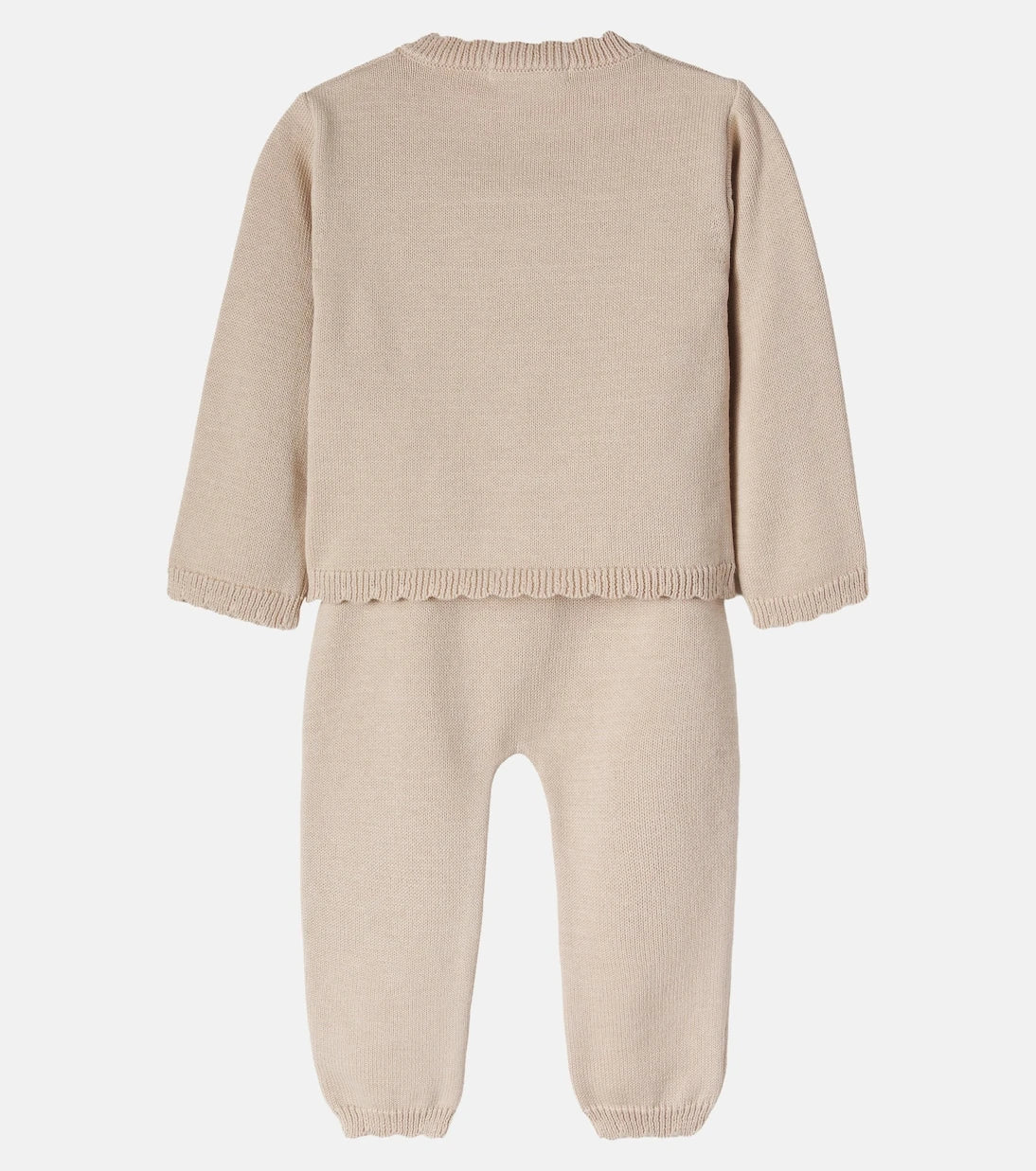 Patachou - Baby cotton cardigan and pants set