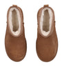 UGG Brown Suede Classic Ultra Mini Platform Boots