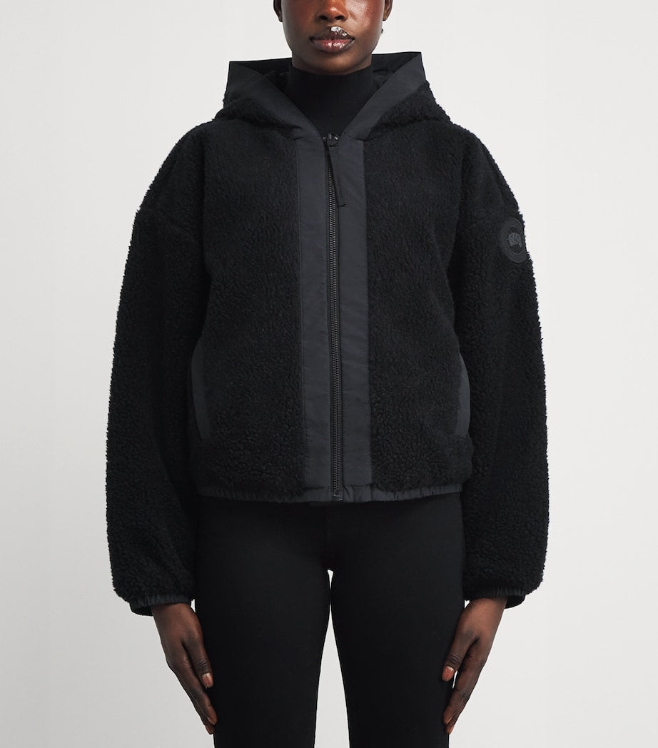 Canada Goose Black Reversible Alberni Bomber Jacket