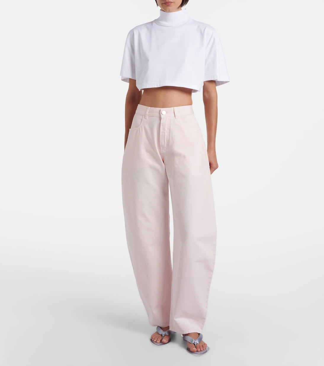 Alaïa - Barrel-leg jeans