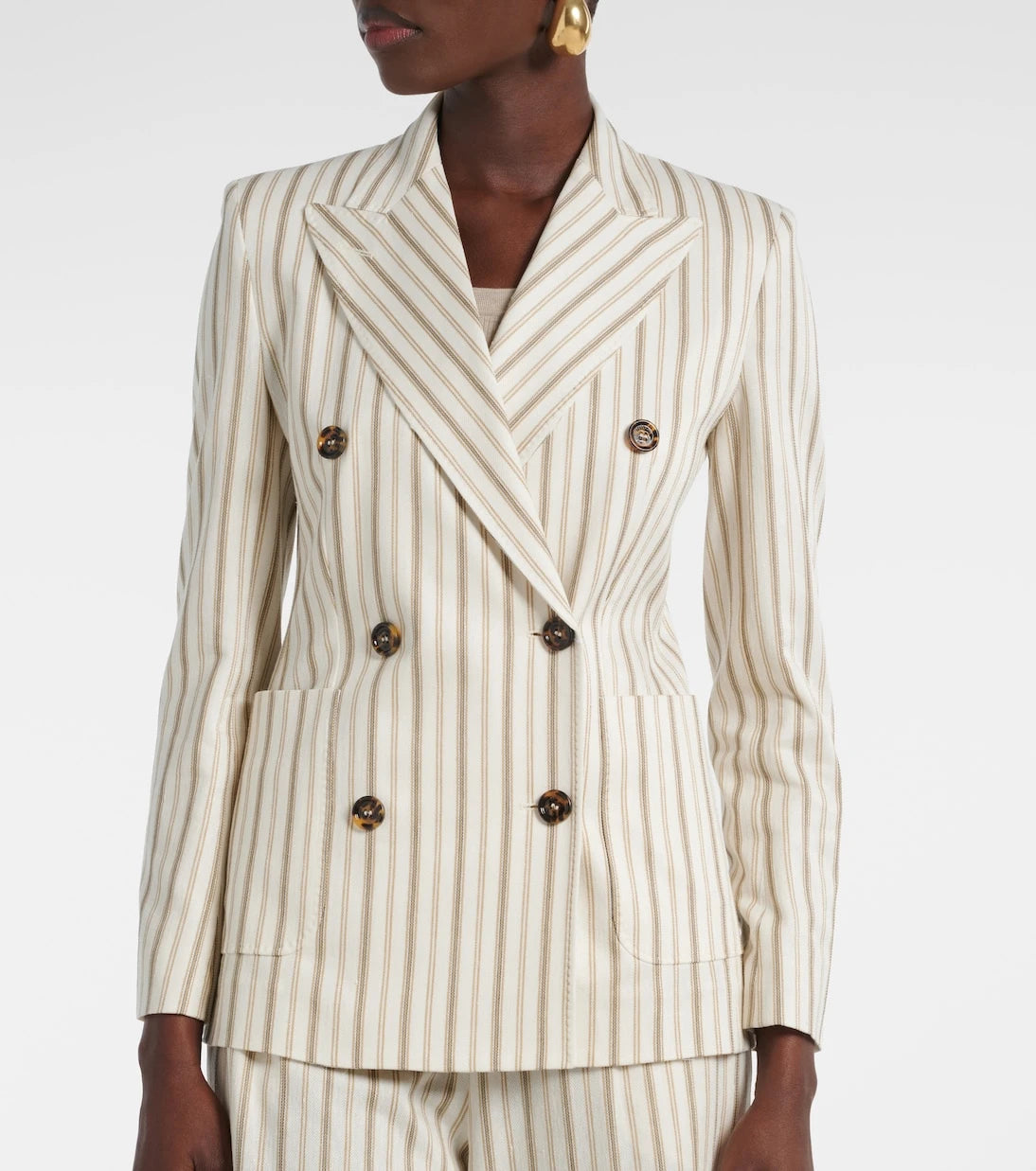 Max Mara - Pensile cotton and linen blazer