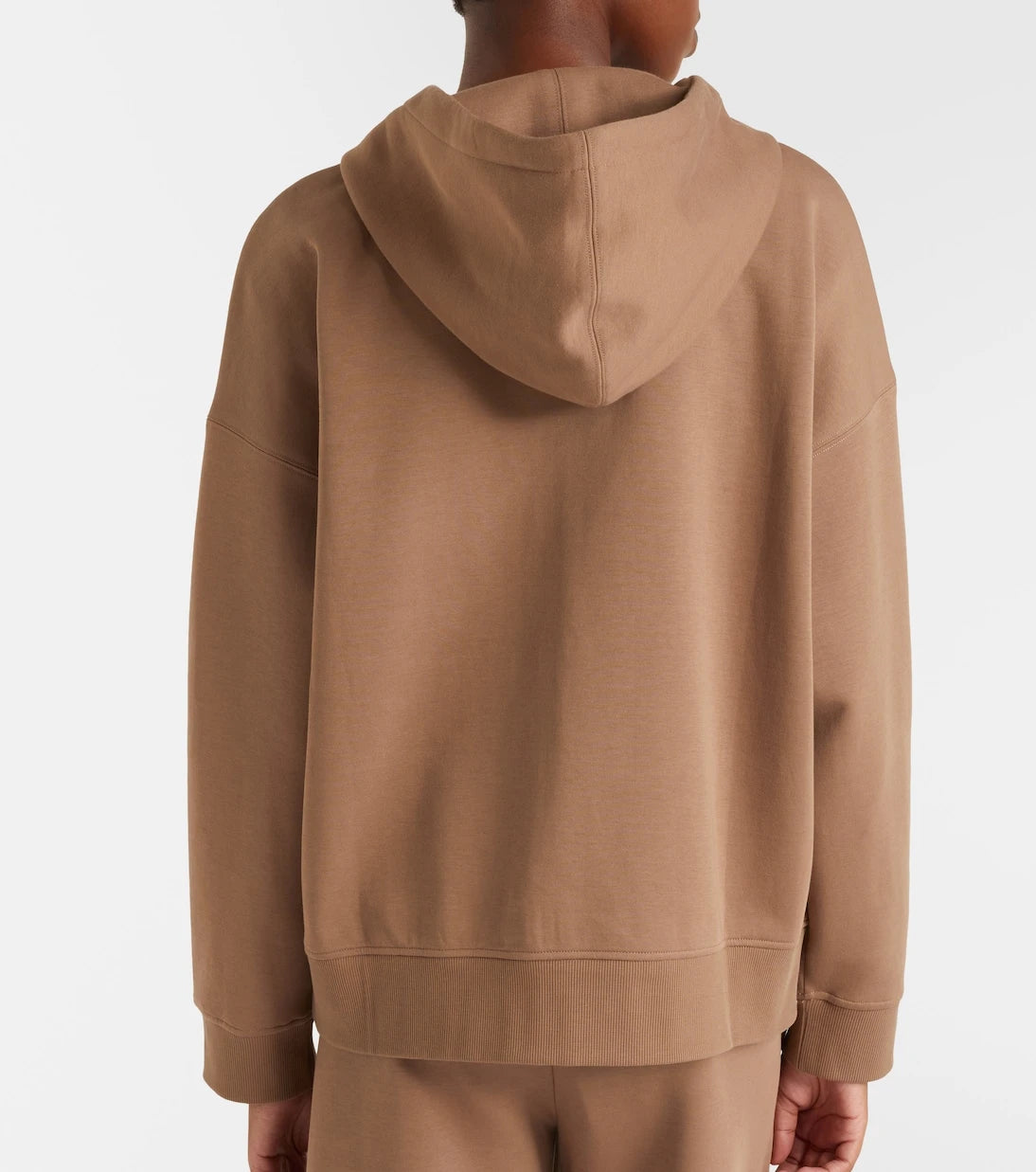 'S Max Mara - سويت شيرت بغطاء رأس من مزيج القطن
