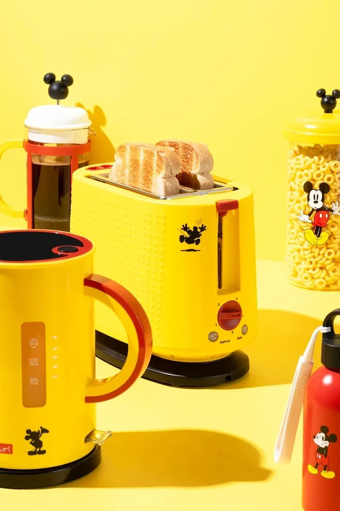 Bodum plastik elektrikli tost makinesi Bistro Disney-Mickey