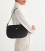 Black Leather Shoulder Bag