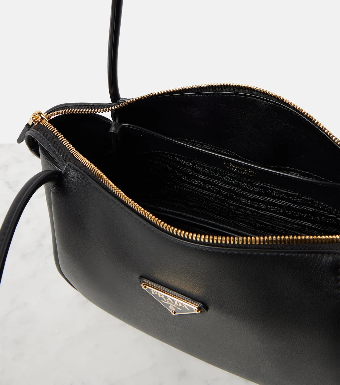 Prada - Prada Darling Medium leather shoulder bag