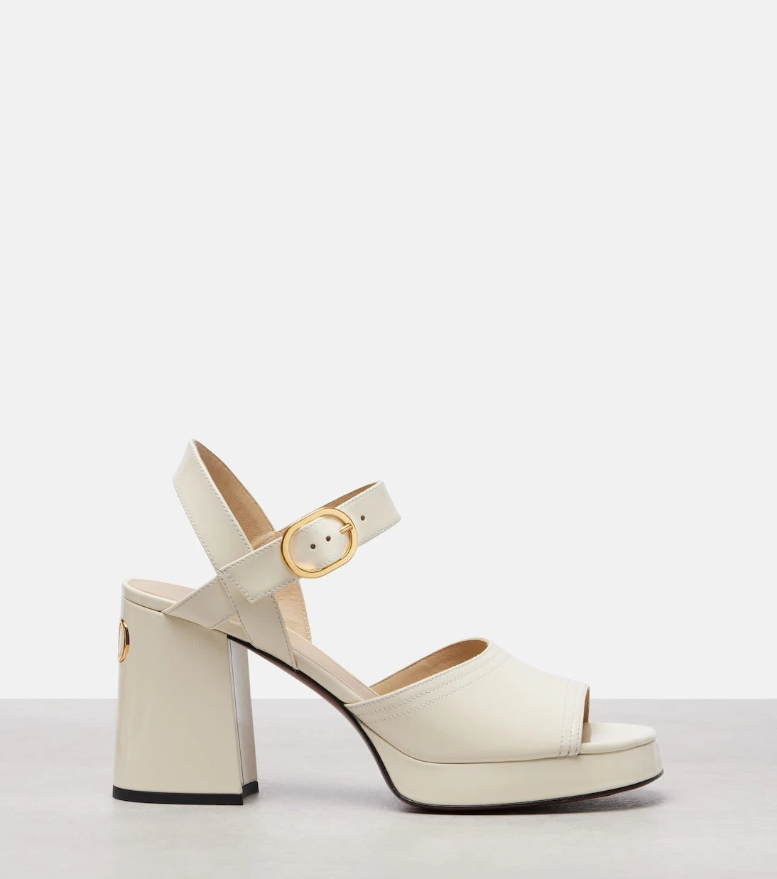 Valentino Garavani - Fawcette 100 leather platform sandals