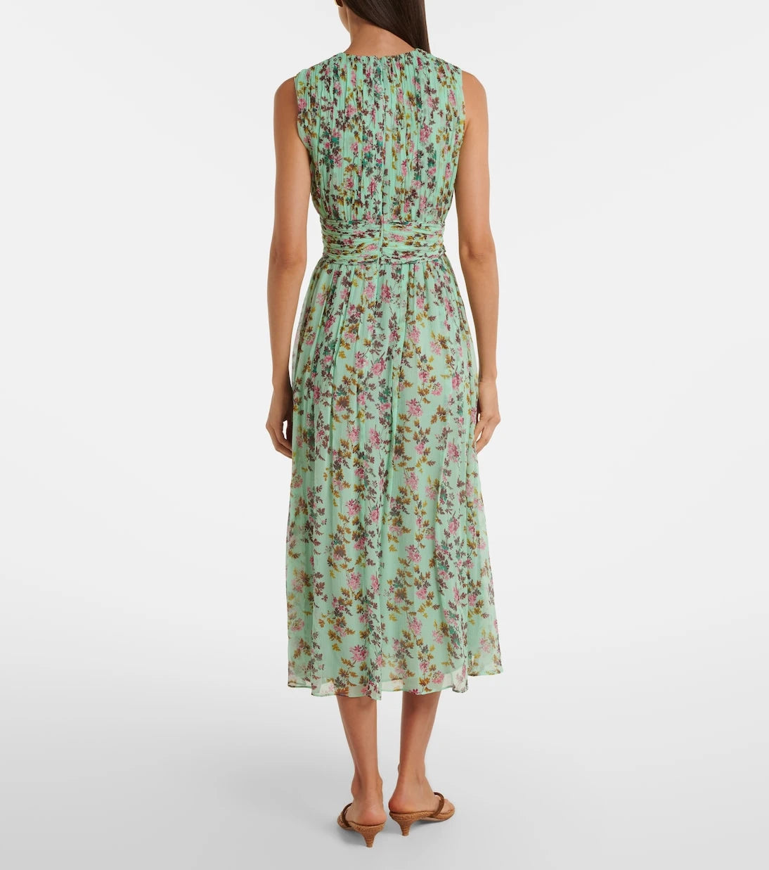 Ulla Johnson - Celestina floral silk chiffon midi dress