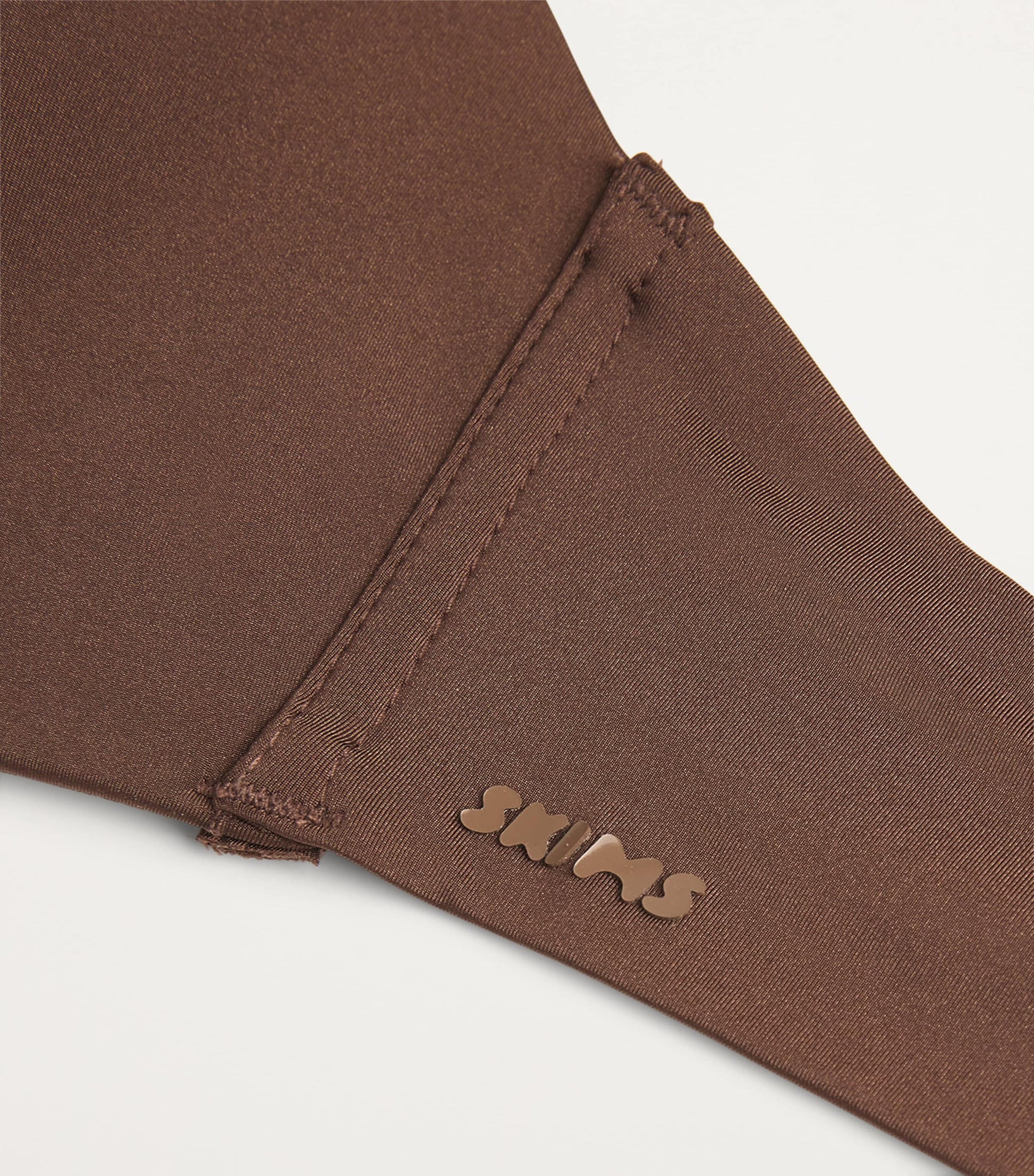 Skims Brown Wireless T-Shirt Bra