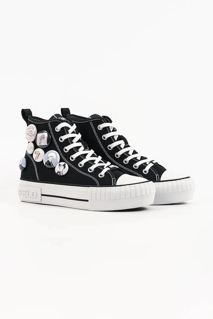 Karl Lagerfeld Kampus Max високи кецове дамски