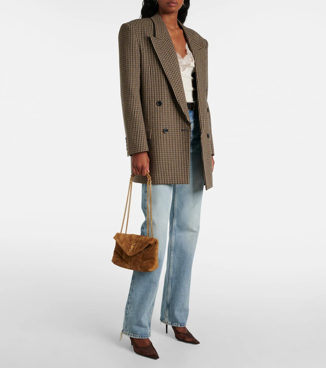 Saint Laurent - Loulou Toy suede shoulder bag