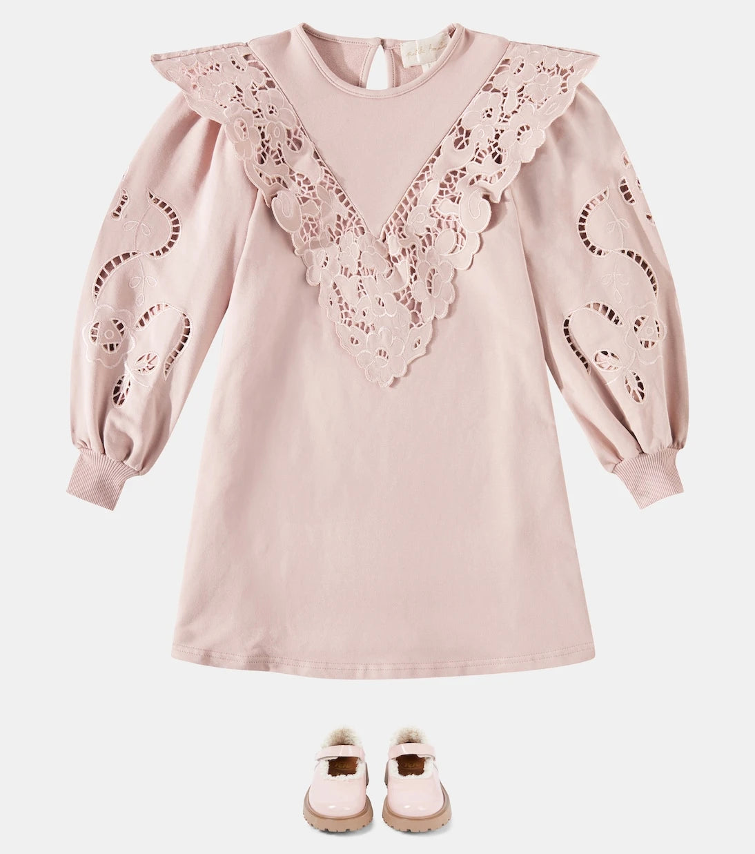 Petite Amalie - Cutout cotton dress