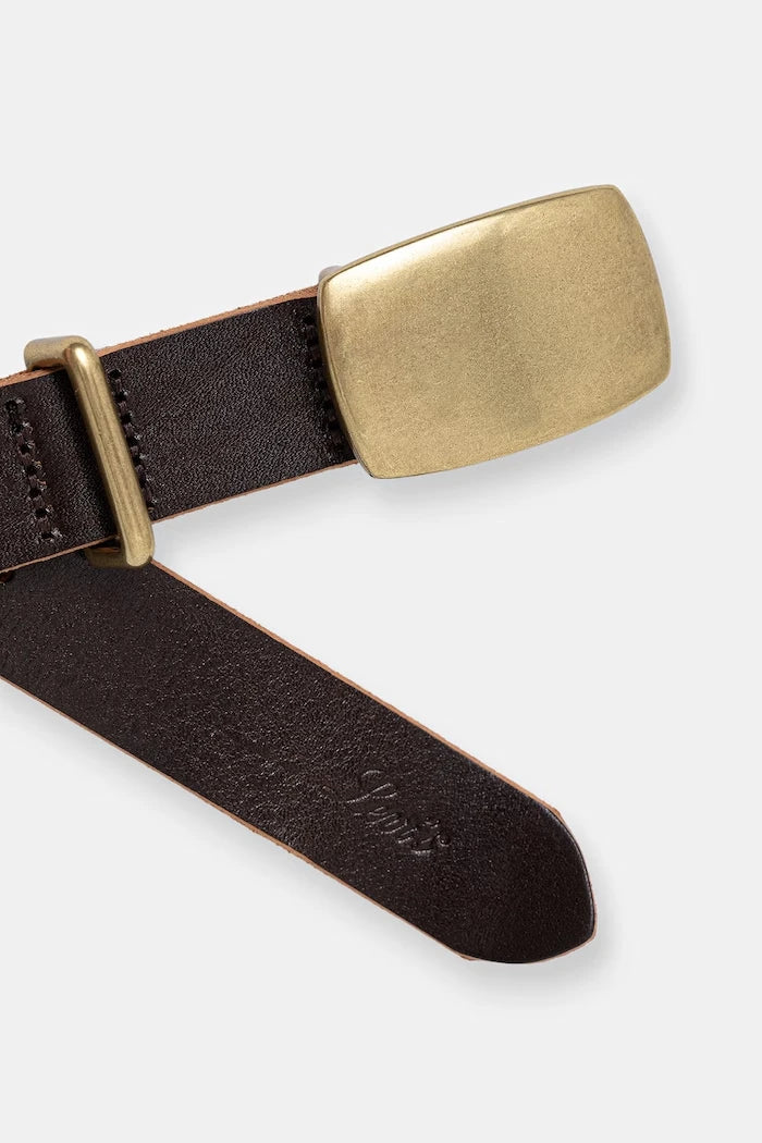 Levi's kadın deri kemer PRESIDIO PLAQUE BUCKLE