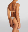 Kiki de Montparnasse Neutral Lace Insert Thong