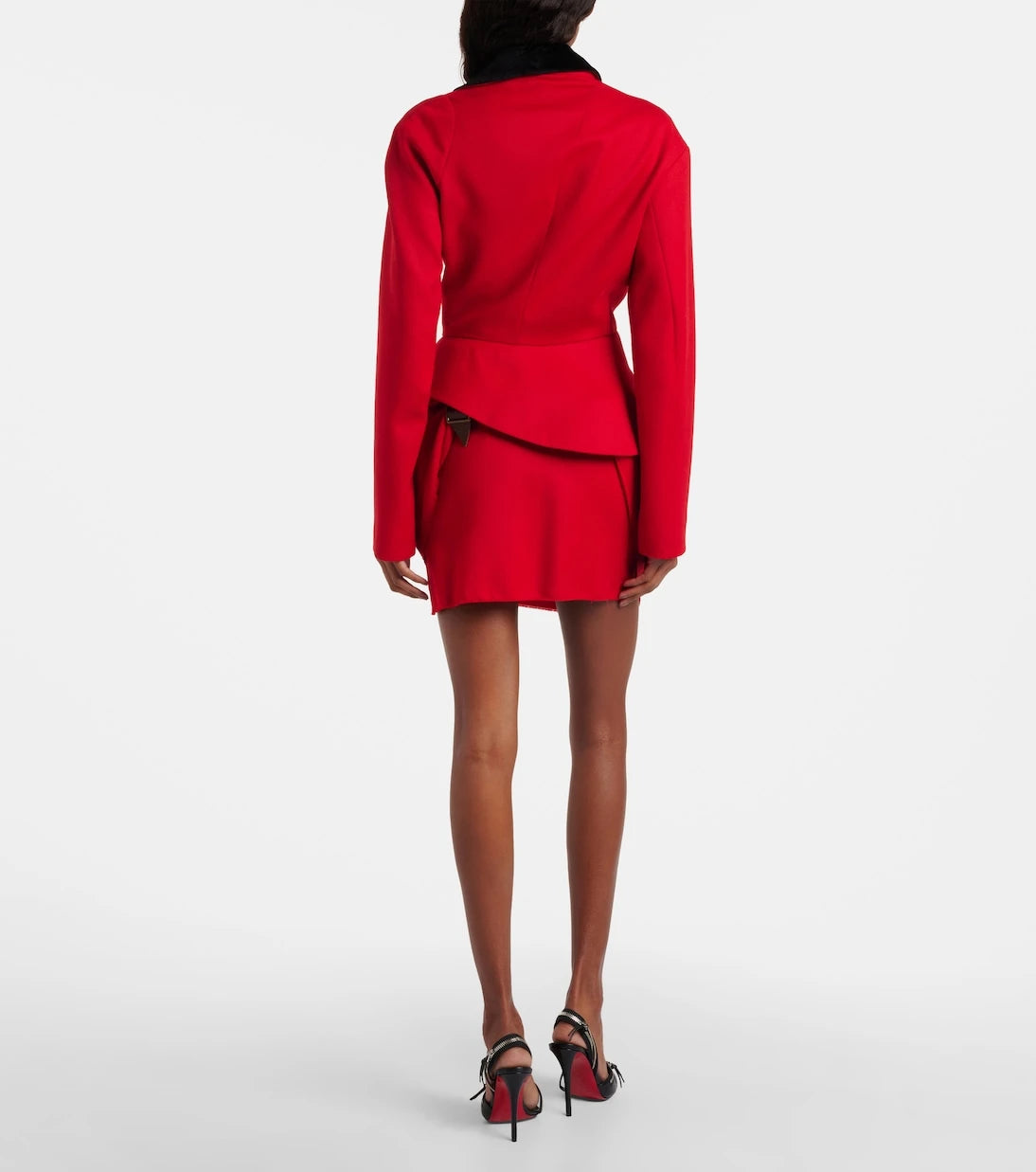 Vivienne Westwood - Stormy asymmetric virgin wool jacket