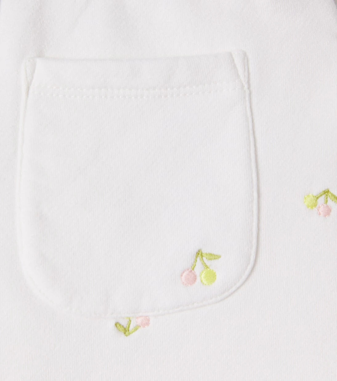 Bonpoint - Embroidered cotton jersey shorts