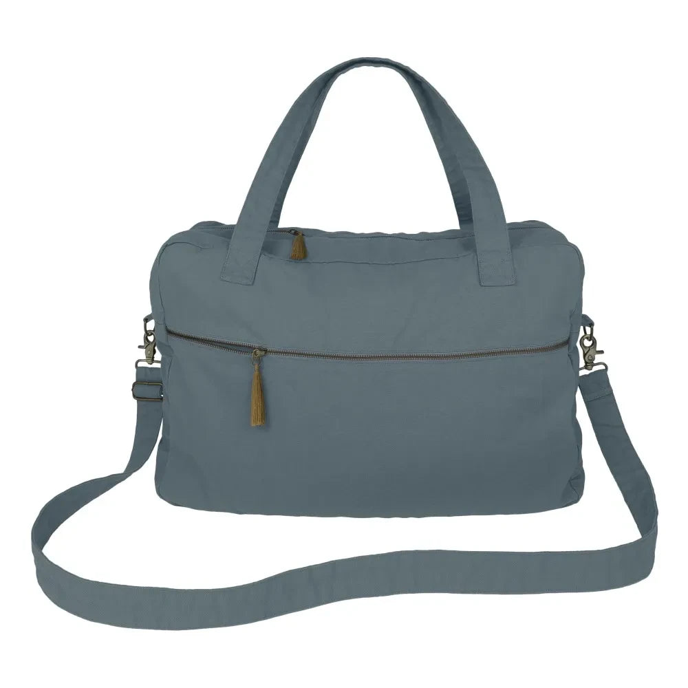 Numero 74 - Organic Cotton Weekend Bag  | Ice Blue S032