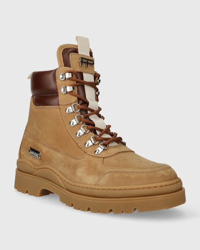 Велурени обувки Filling Pieces Mountain Boot Quartz