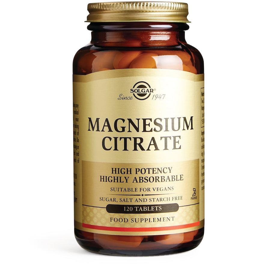 Solgar Magnesium Citrate (120 Tablets)