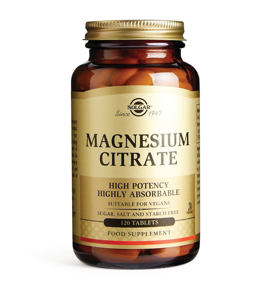 Solgar Magnesium Citrate (120 Tablets)