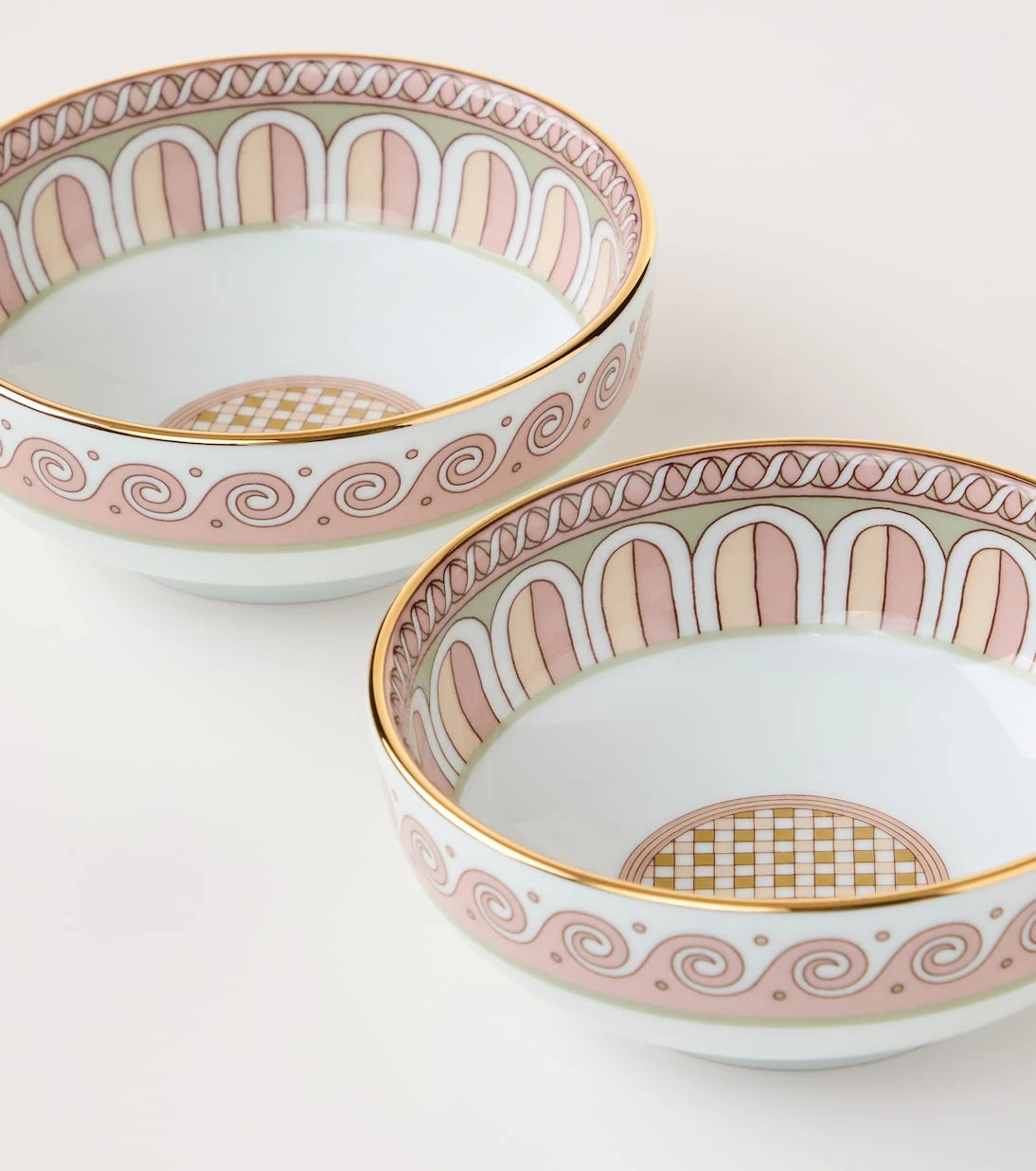 La DoubleJ - Set of 2 porcelain snack bowls