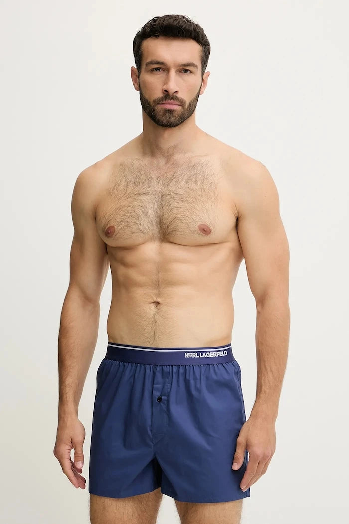 Karl Lagerfeld Pamuklu Boxer (3'lü)