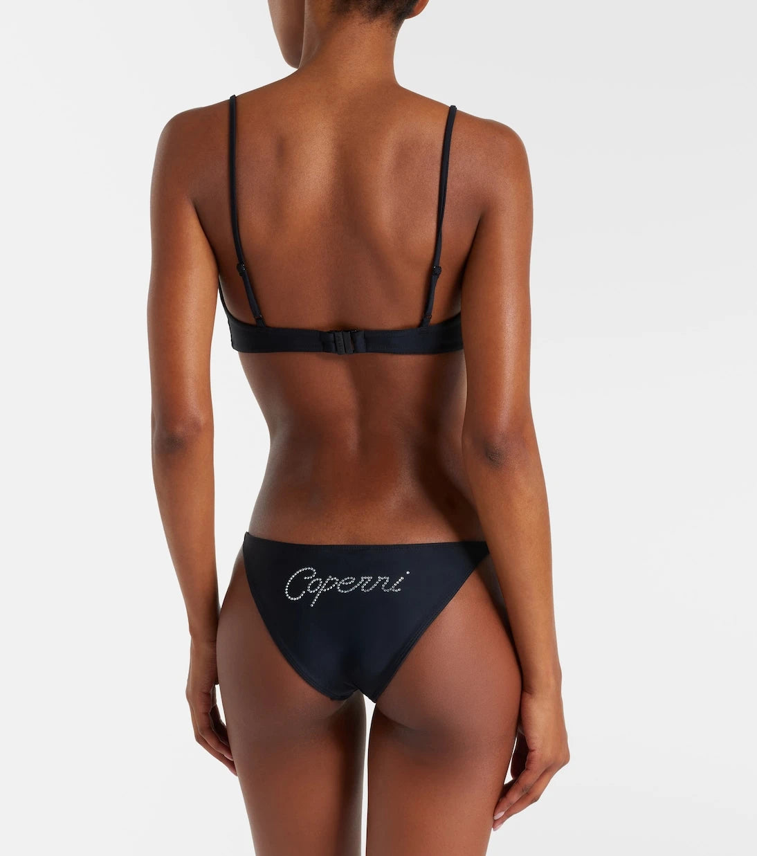 Coperni - Crystal-embellished bikini bottoms