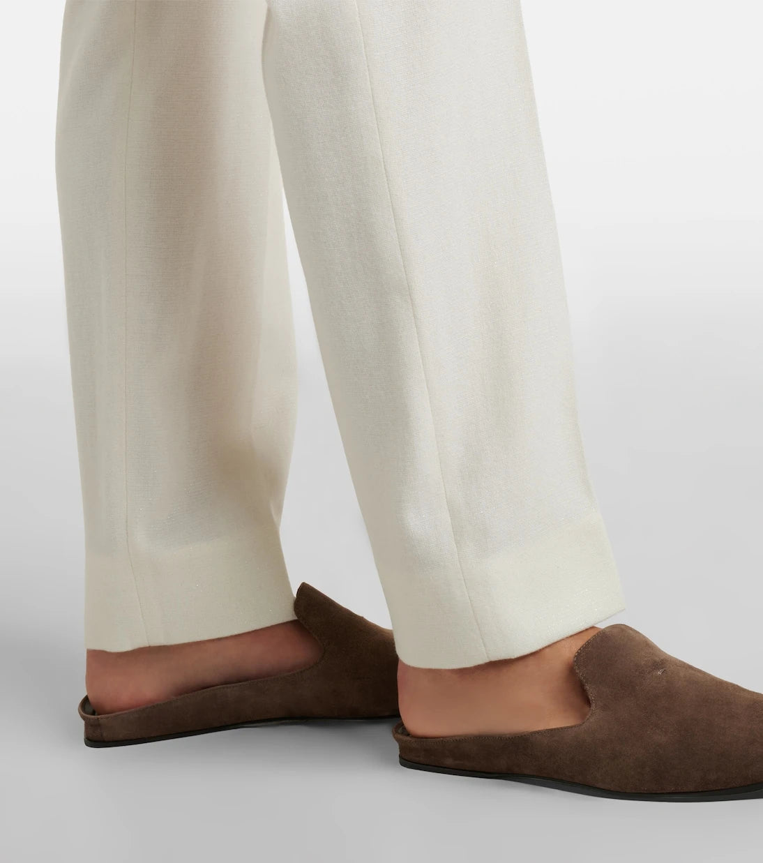 Eleventy - Wool and cashmere tapered pants