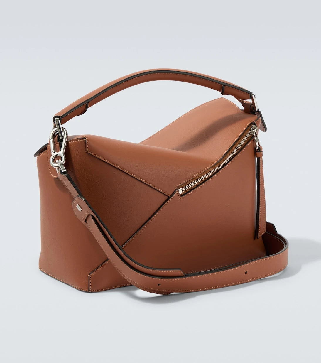 Loewe - حقيبة كتف Puzzle صغيرة من الجلد