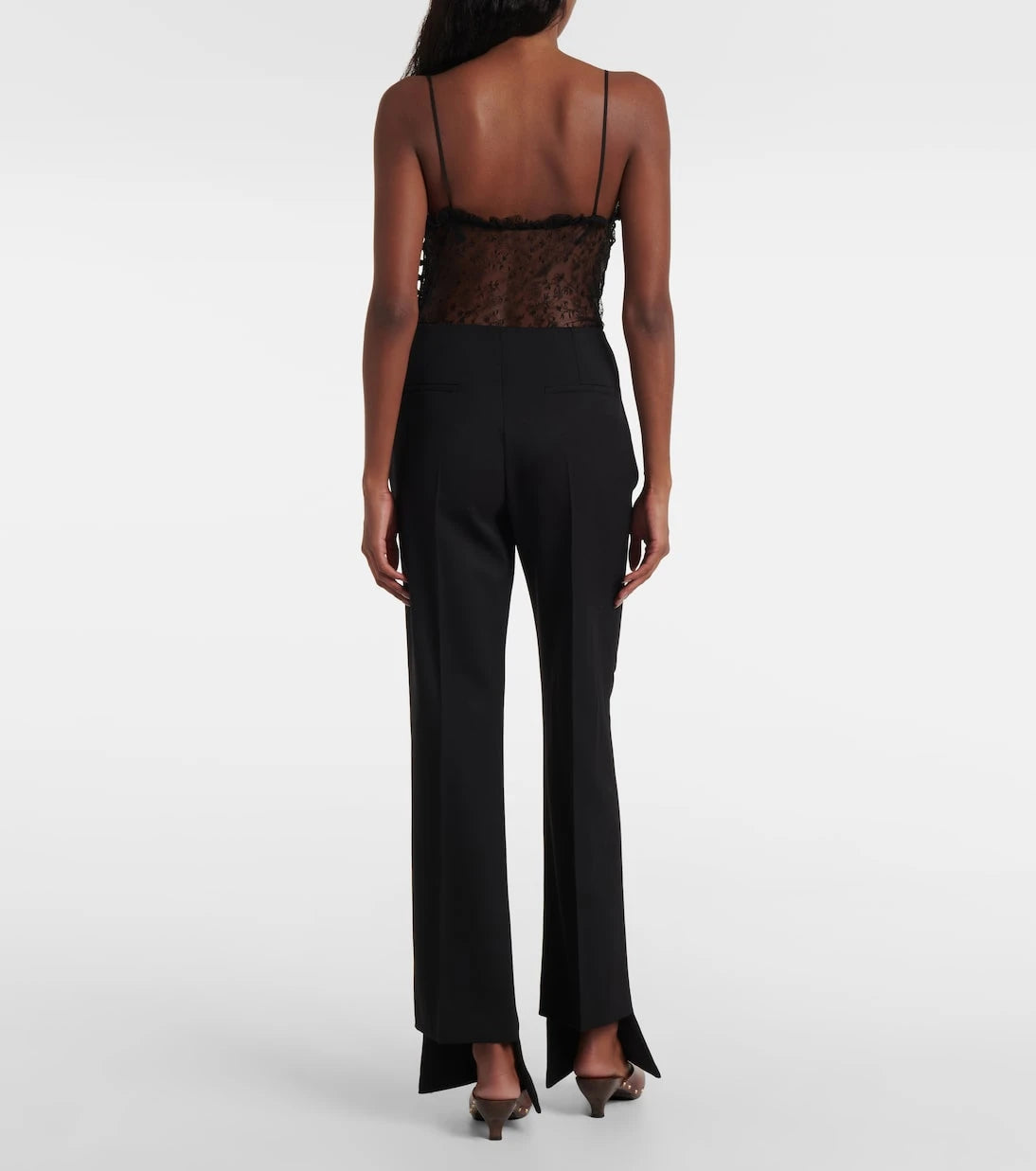 Chloé - High-rise wide-leg pants
