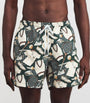 Tennis Print Amalfi Swim Shorts GREEN MULTI