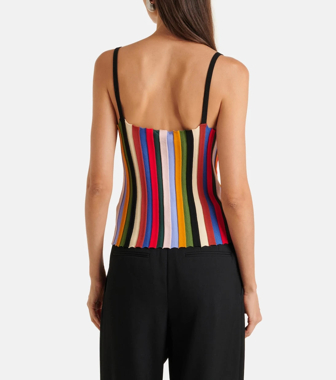 Staud - Skye striped tank top