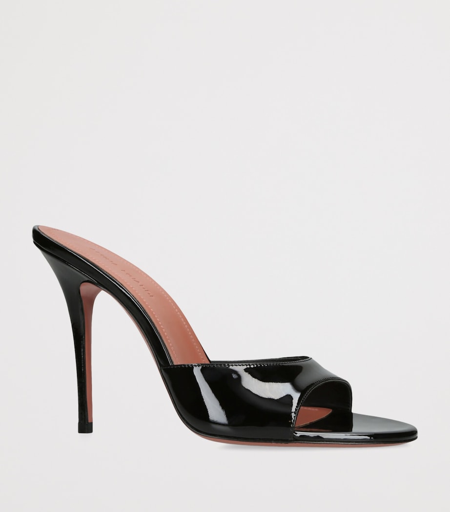 Patent Leather Elodie Heeled Mules 105