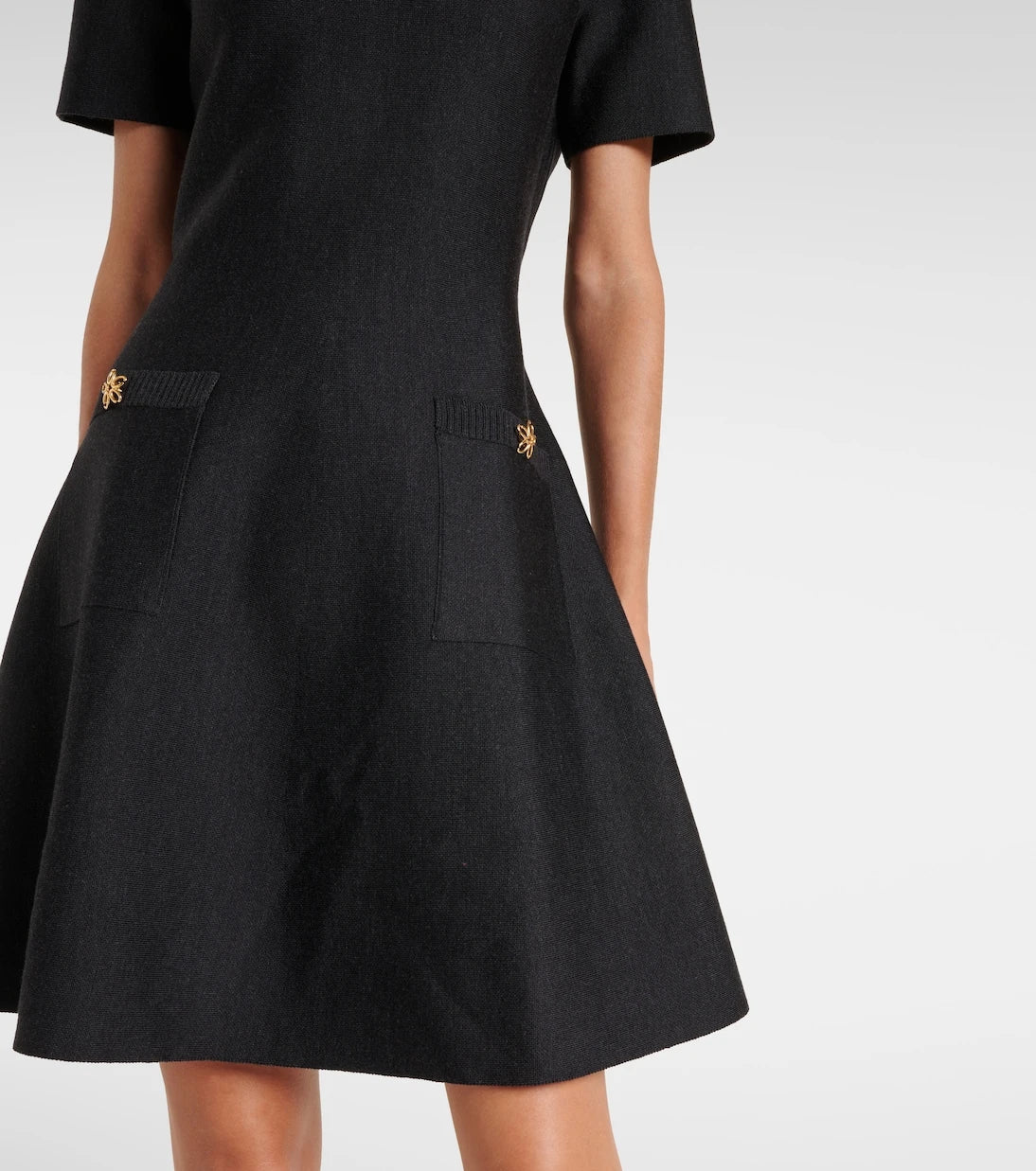 Oscar de la Renta - Wool-blend minidress