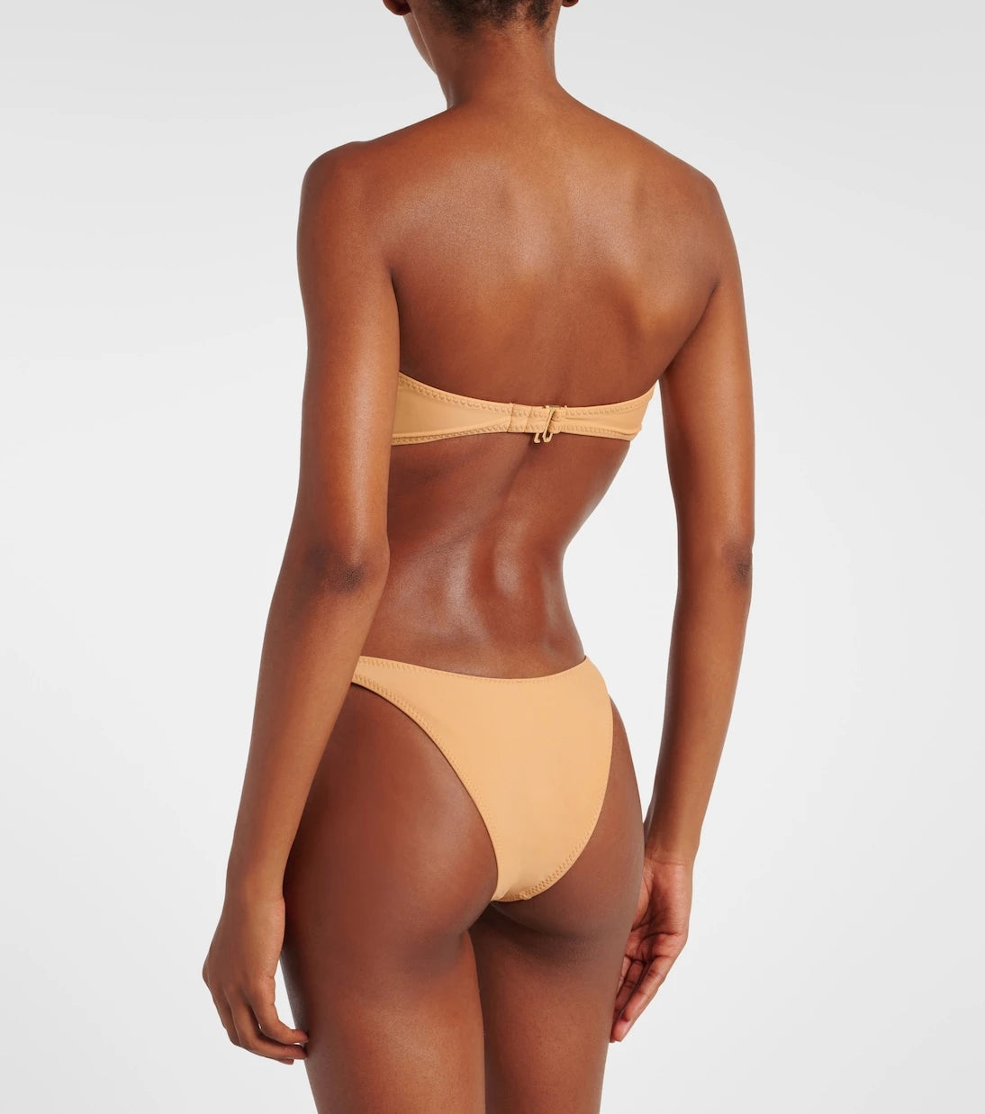 Same - Gathered bandeau bikini top