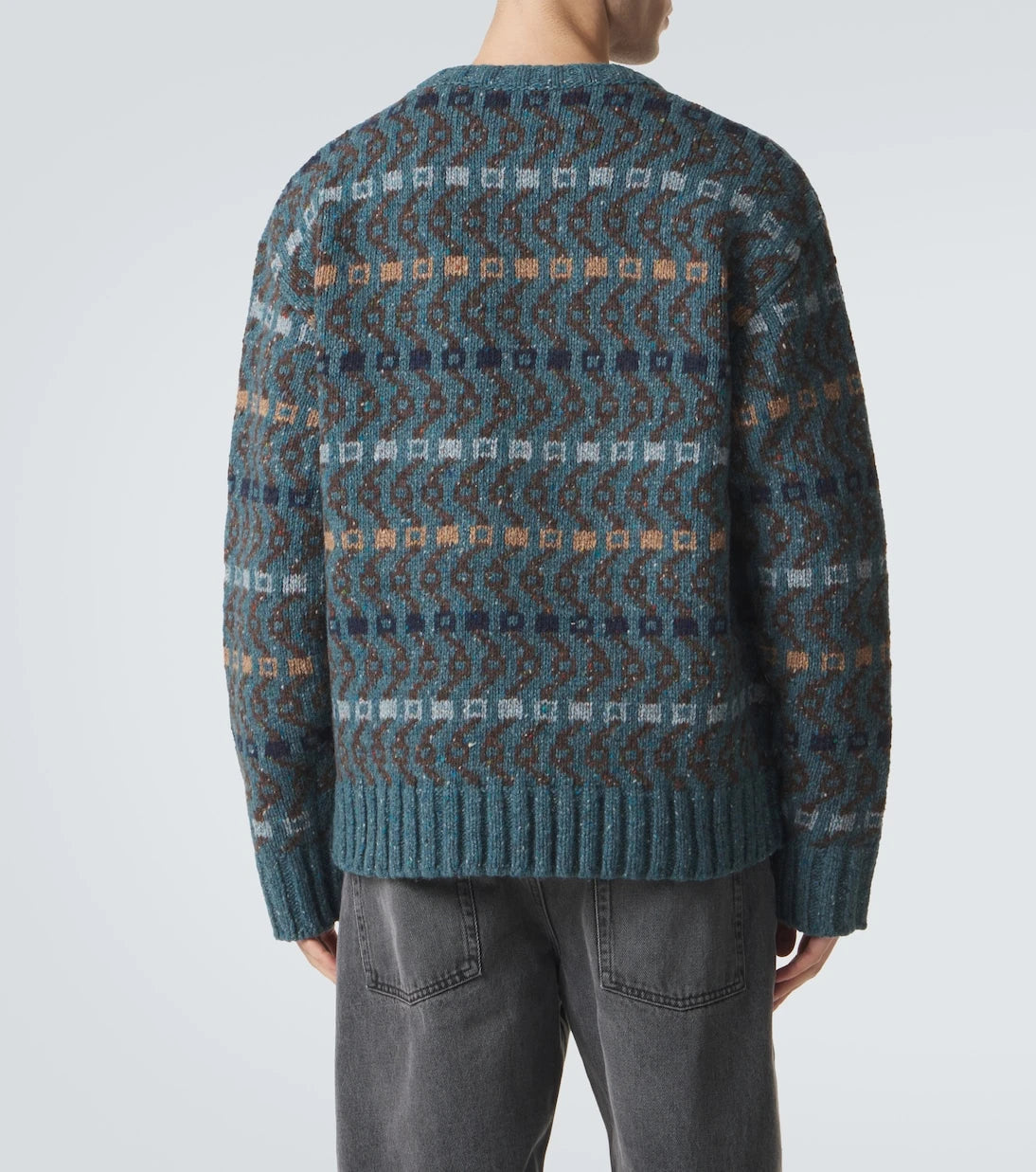 Loewe - Logo intarsia wool-blend sweater
