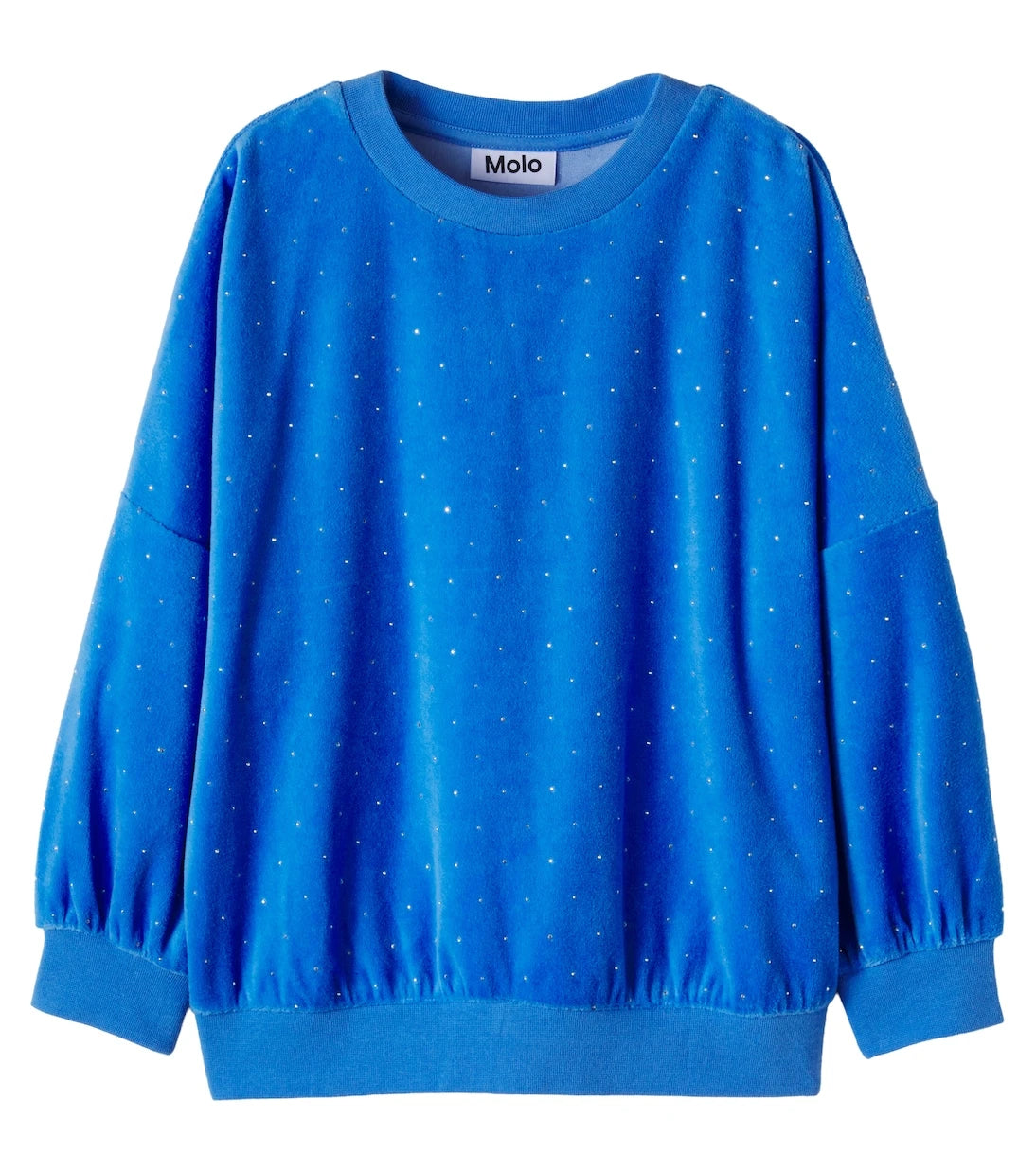 Molo - Marika embellished cotton-blend sweatshirt