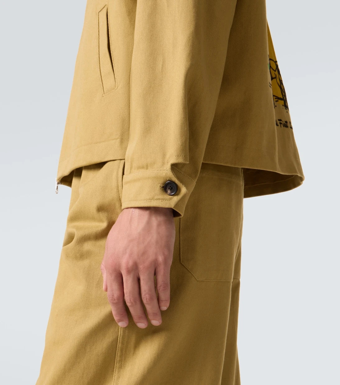 Bode - Central Park cotton blouson jacket