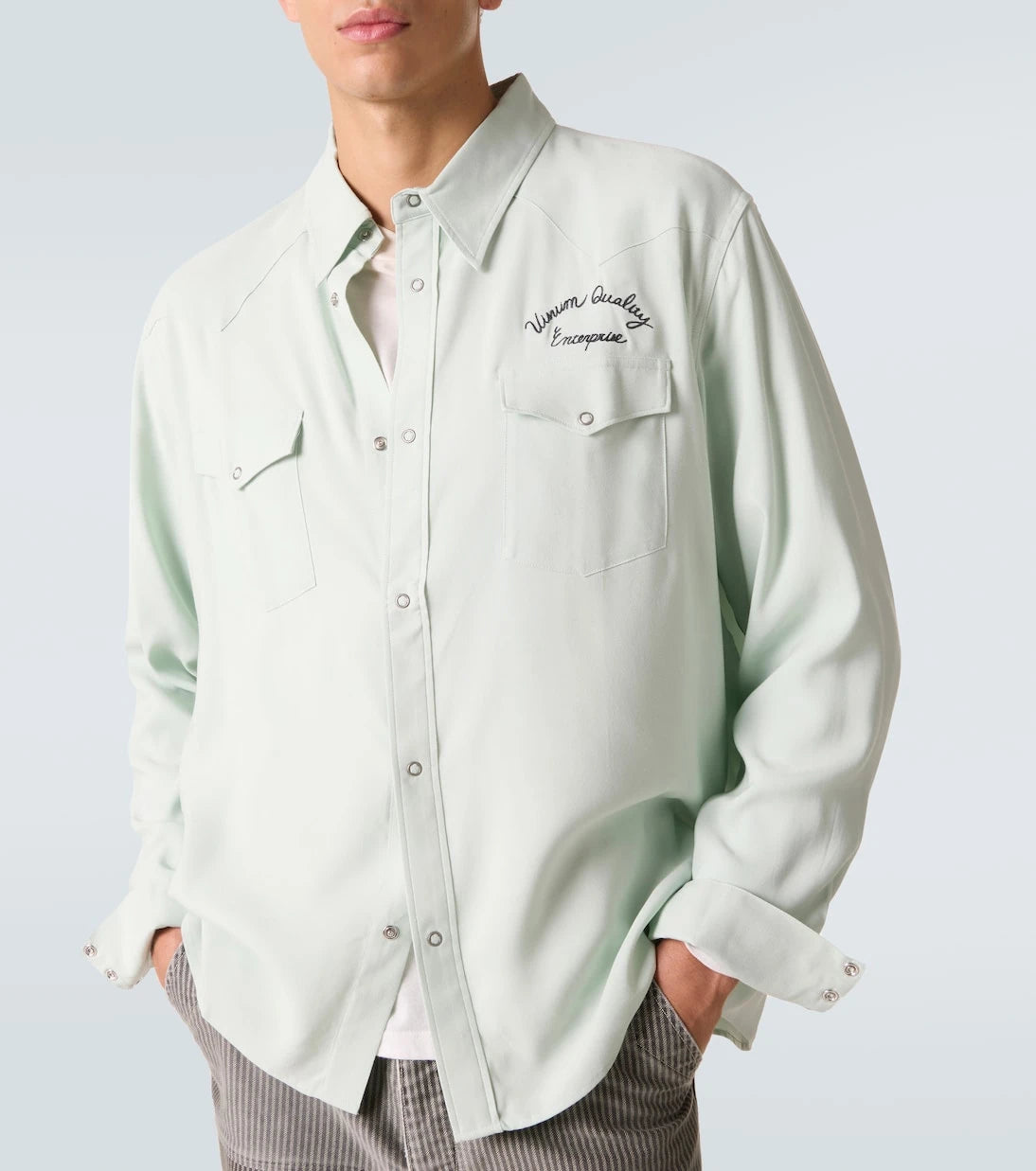 Visvim - Four Corners canvas shirt