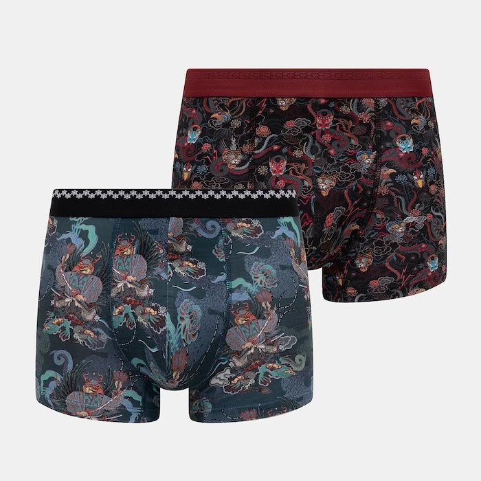 Medicine erkek pamuk elastan dar boxer 2'li