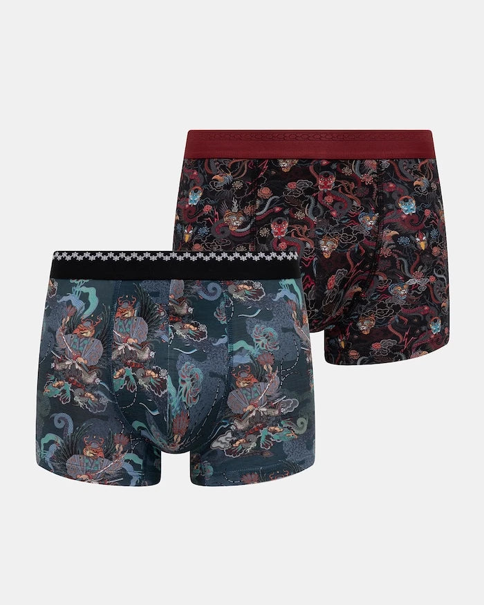Medicine erkek pamuk elastan dar boxer 2'li