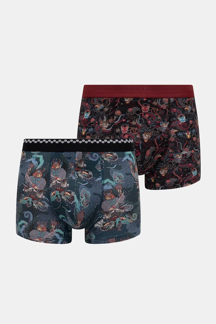 Medicine erkek pamuk elastan dar boxer 2'li