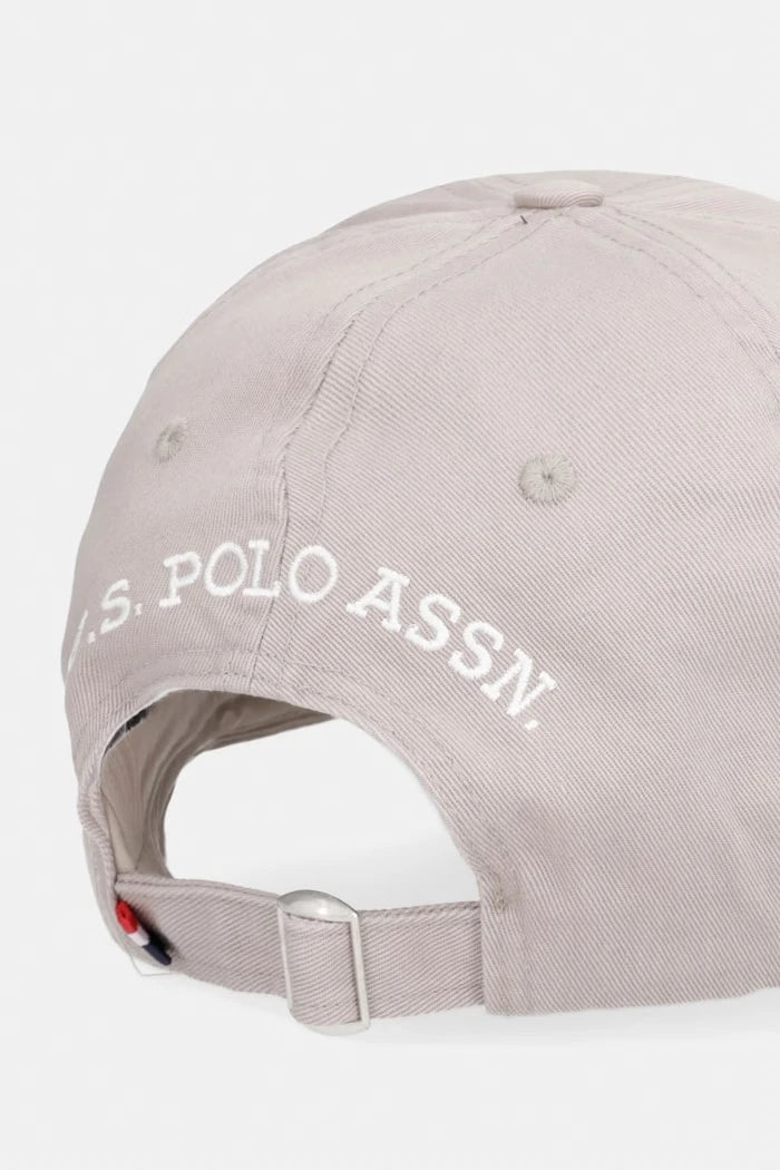 U.S. Polo Assn. erkek pamuklu vizörlü şapka OUTLINE DHM WASHED CASUAL