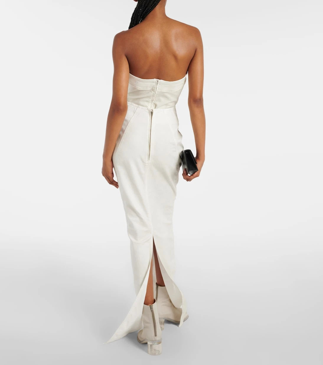 Entire Studios - Channel denim maxi skirt