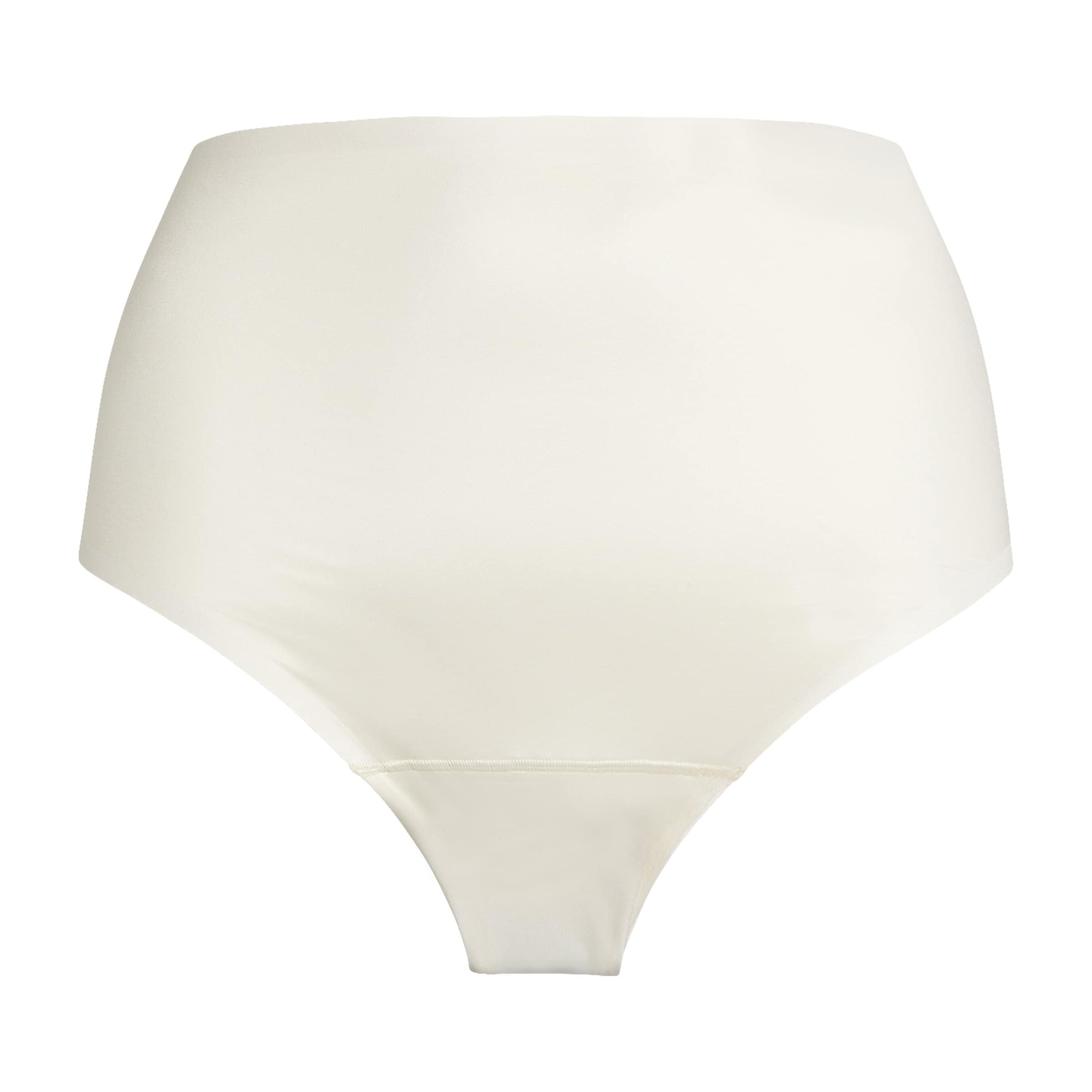 SPANX White Shaping Satin Thong - Light Control