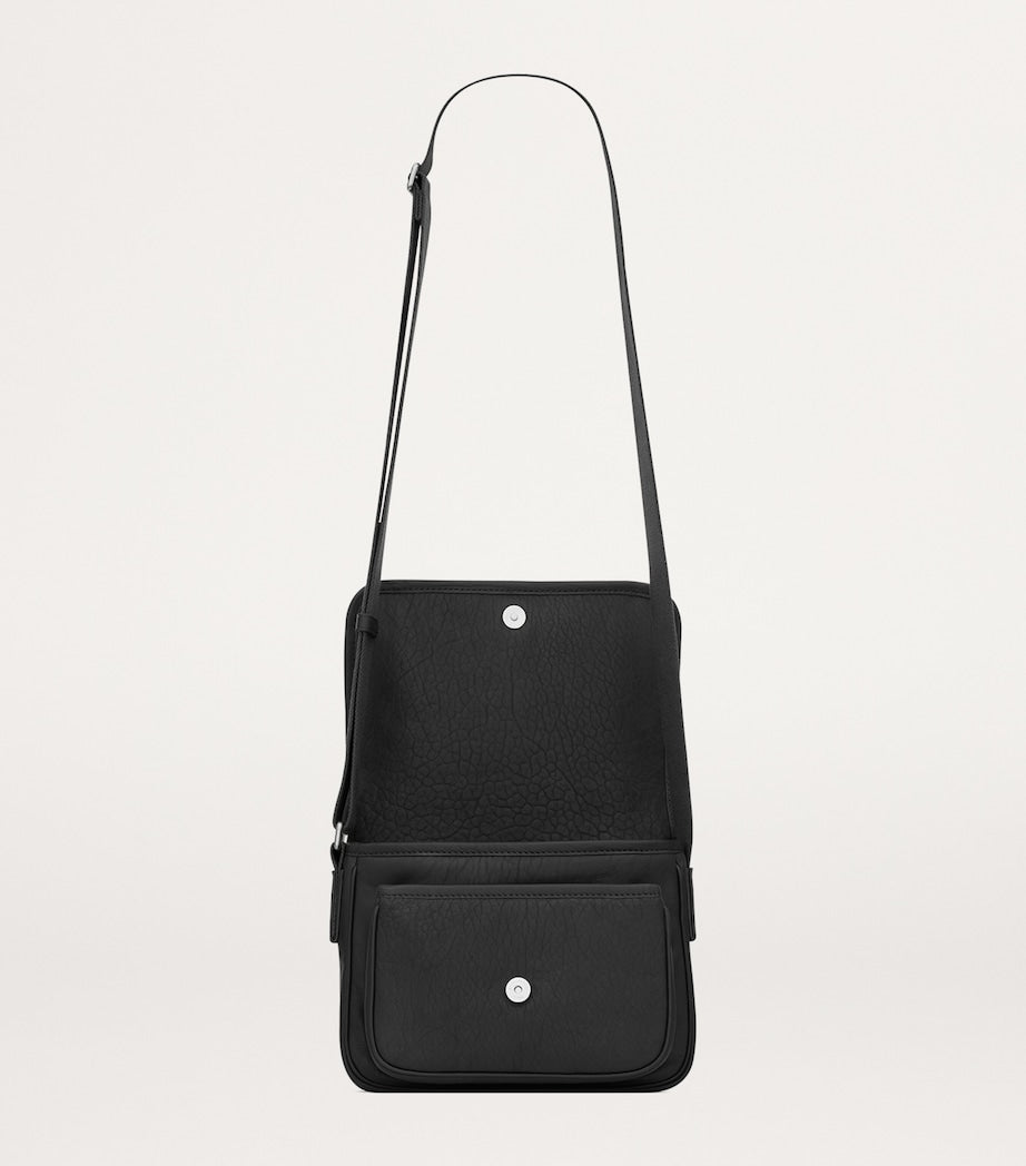 Saint Laurent Black Small Leather Niki Cross-Body Bag